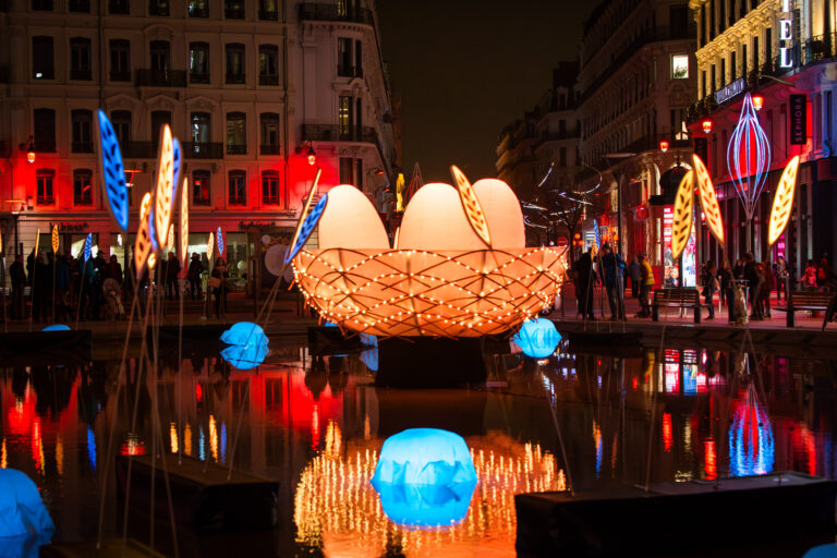 LYON - Fête des lumières 2017_ PIKOOKS - Porté par le Vent_06