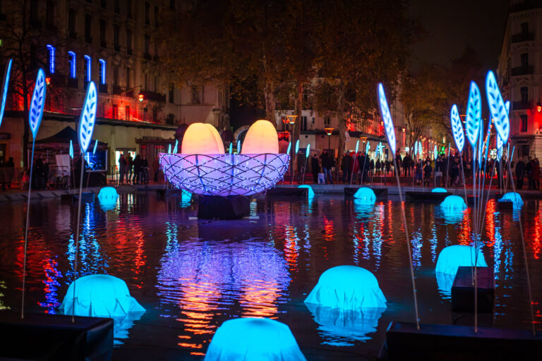 LYON - Fête des lumières 2017_ PIKOOKS - Porté par le Vent_13
